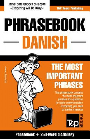 Könyv English-Danish phrasebook and 250-word mini dictionary Andrey Taranov