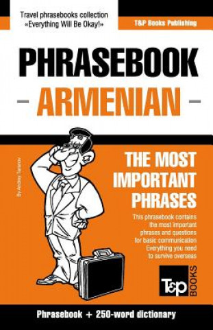 Kniha English-Armenian phrasebook and 250-word mini dictionary Andrey Taranov