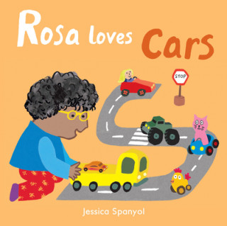 Kniha Rosa Loves Cars Jessica Spanyol