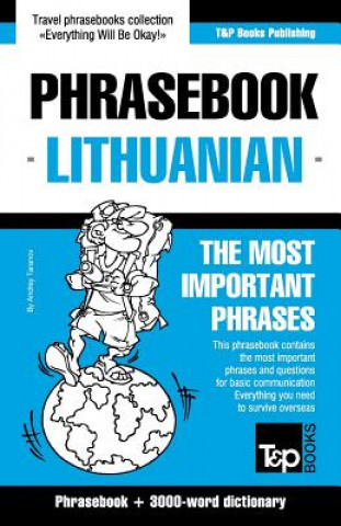 Kniha English-Lithuanian phrasebook & 3000-word topical vocabulary Andrey Taranov