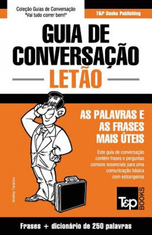 Kniha Guia de Conversacao Portugues-Letao e mini dicionario 250 palavras Andrey Taranov
