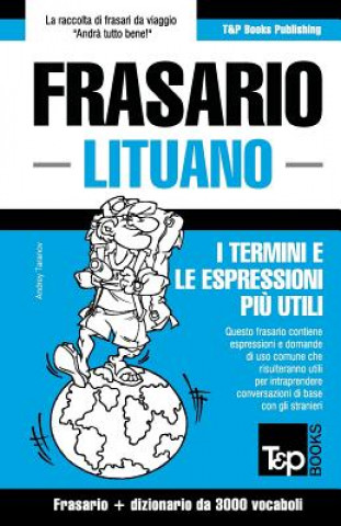 Kniha Frasario Italiano-Lituano e mini dizionario da 250 vocaboli Andrey Taranov