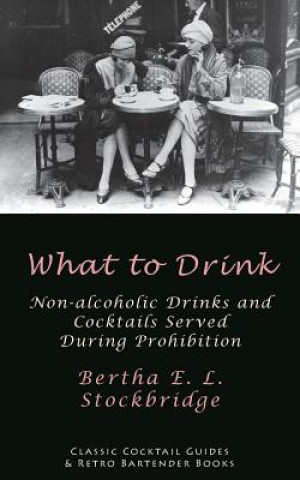 Carte What to Drink: Non-Alcoholic Drinks and Cocktails Served During Prohibition Bertha E L Stockbridge