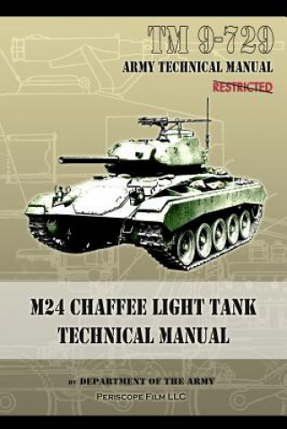 Könyv M24 Chaffee Light Tank Technical Manual Department of the Army
