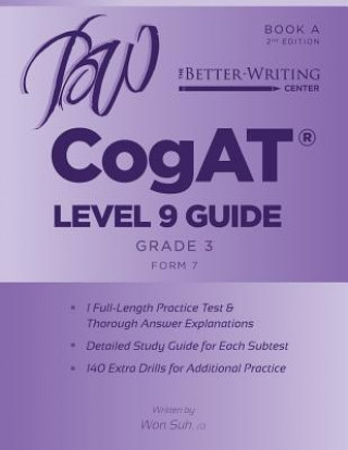 Książka CogAT Level 9 (Grade 3) Guide: Book A Won Suh