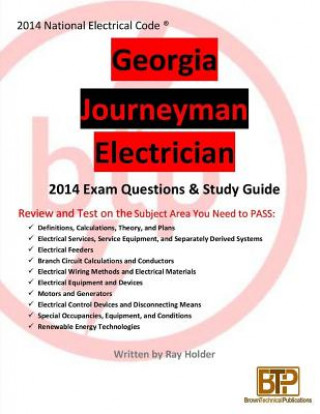 Könyv Georgia 2014 Journeyman Electrician Study Guide Ray Holder