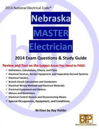 Knjiga Nebraska 2014 Master Electrician Study Guide Ray Holder