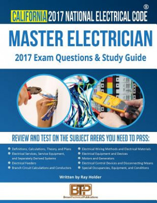 Könyv California 2017 Master Electrician Study Guide Ray Holder