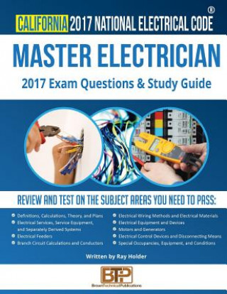 Book California 2017 Master Electrician Study Guide Ray Holder