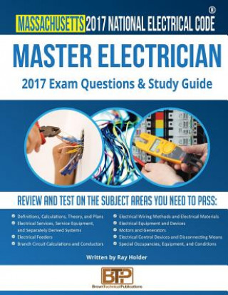 Knjiga Massachusetts 2017 Master Electrician Study Guide Ray Holder