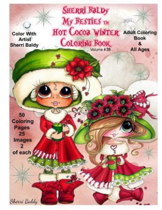 Carte Sherri Baldy My-Besties Hot Cocoa Christmas Coloring Book Sherri Ann Baldy