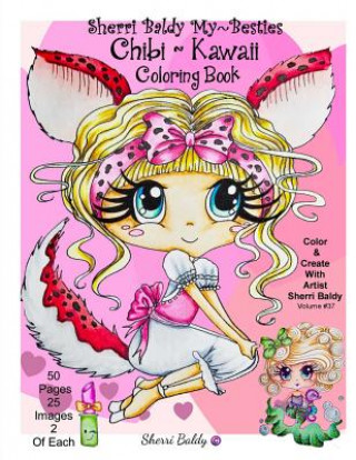 Carte Sherri Baldy My-Besties Chibi Kawaii Coloring Book Sherri Ann Baldy