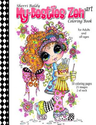 Könyv Sherri Baldy My-Besties Zen Art Coloring Book Sherri Ann Baldy