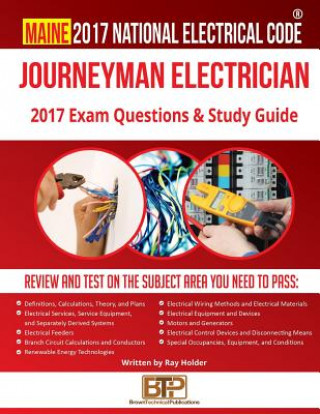 Книга Maine 2017 Journeyman Electrician Study Guide Ray Holder