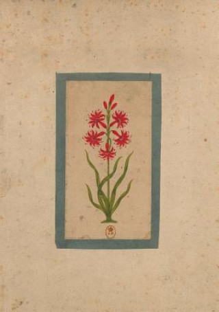 Carte Carnet Ligné Fleur 1, Miniature Indienne 18e Si?cle Sans Auteur