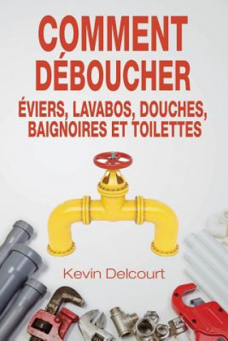 Könyv Comment deboucher evier, lavabo, douche, baignoire, WC.: comme un vrai pro Kevin Delcourt
