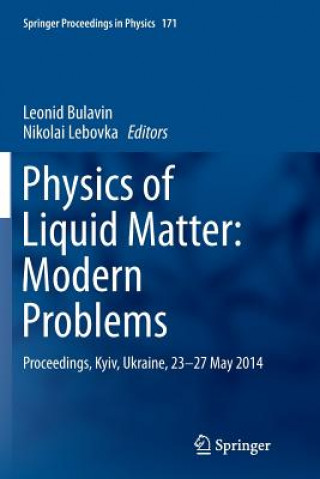 Könyv Physics of Liquid Matter: Modern Problems Leonid A Bulavin