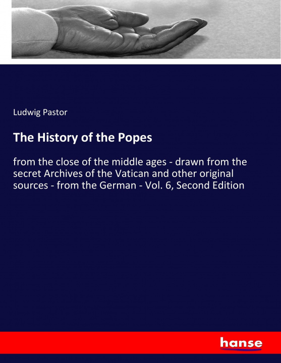 Carte History of the Popes Ludwig Pastor