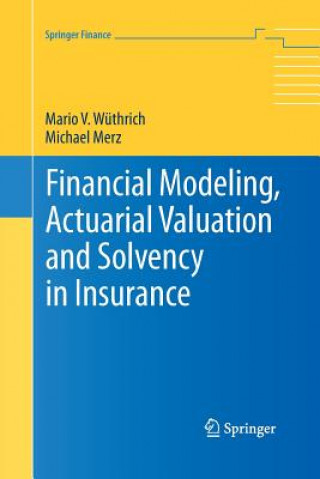 Kniha Financial Modeling, Actuarial Valuation and Solvency in Insurance Mario V Wuthrich