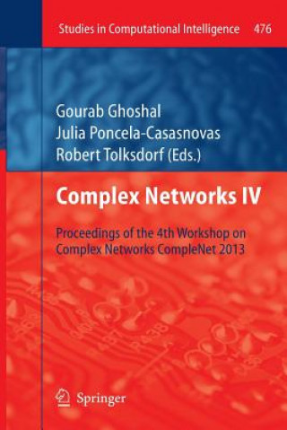 Książka Complex Networks IV Gourab Ghoshal