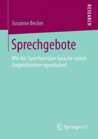 Kniha Sprechgebote Susanne Becker