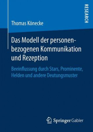 Kniha Modell Der Personenbezogenen Kommunikation Und Rezeption Thomas Könecke