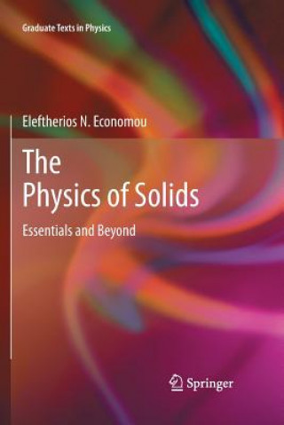 Kniha Physics of Solids Eleftherios N Economou