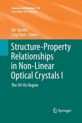 Kniha Structure-Property Relationships in Non-Linear Optical Crystals I Xin-Tao Wu