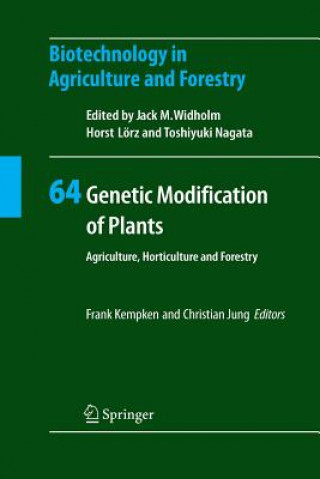 Livre Genetic Modification of Plants Frank Kempken