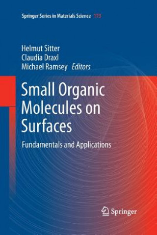 Książka Small Organic Molecules on Surfaces Helmut Sitter