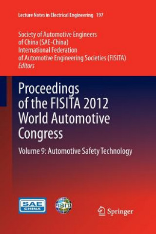 Kniha Proceedings of the FISITA 2012 World Automotive Congress Society of Automotive Engineers