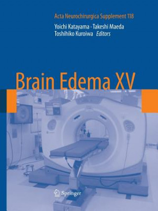 Kniha Brain Edema XV Yoichi Katayama