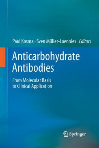 Книга Anticarbohydrate Antibodies Paul Kosma