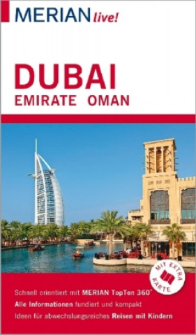 Kniha MERIAN live! Reiseführer Dubai, Emirate, Oman Birgit Müller-Wöbcke