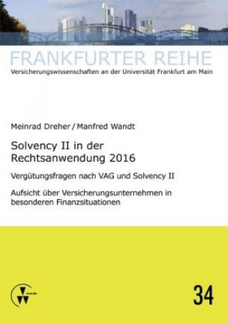 Książka Solvency II in der Rechtsanwendung 2016 Manfred Wandt