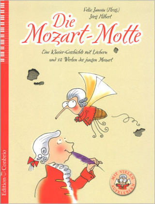 Kniha Die Mozart-Motte Felix Janosa