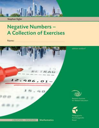 Książka Negative Numbers: A Collections of Exercises for Students Stephen Sigler