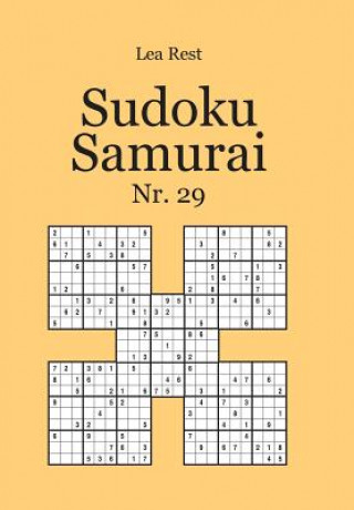 Kniha Sudoku Samurai Nr. 29 Lea Rest