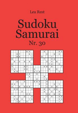 Kniha Sudoku Samurai Nr. 30 Lea Rest