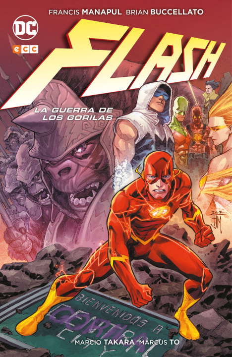 Knjiga Flash: La guerra de los Gorilas Manapul