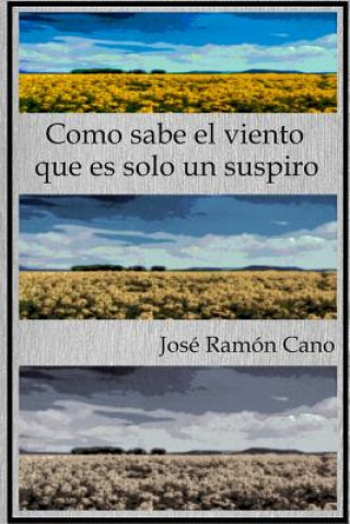 Kniha Como sabe el viento que es solo un suspiro Jose Ramon Cano Rosas