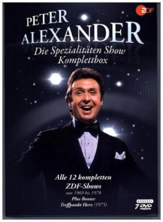 Filmek Die Peter Alexander Spezialitäten Show - Komplettbox (Alle 12 ZDF-Shows plus Treffpunkt Herz) Wolfgang Rademann