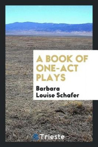 Buch Book of One-Act Plays Barbara Louise Schafer