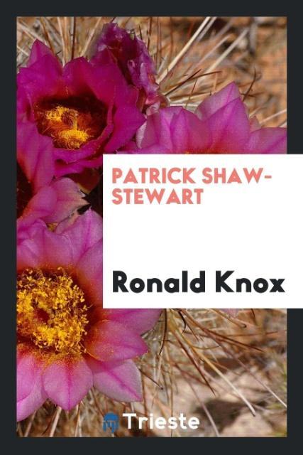 Kniha Patrick Shaw-Stewart Ronald Knox