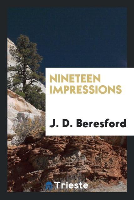 Buch Nineteen Impressions J D Beresford