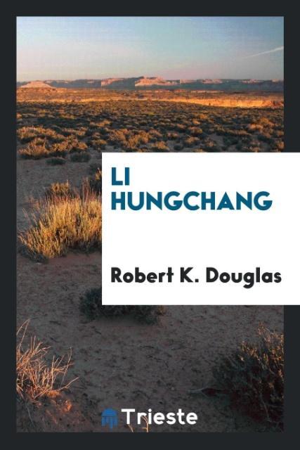 Buch Li Hungchang Robert K. Douglas