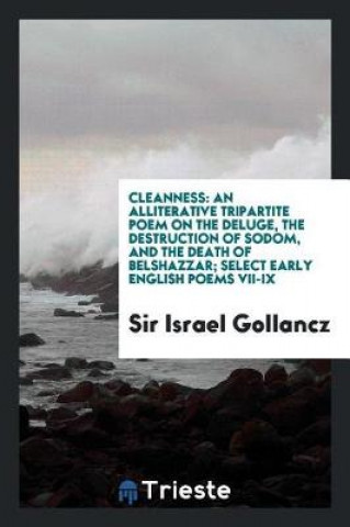 Buch Cleanness Sir Israel Gollancz