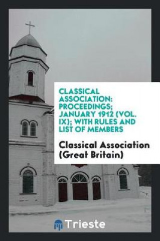 Carte Classical Association Classical Association (Great Britain)