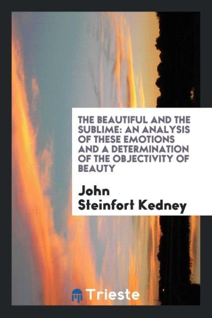 Könyv Beautiful and the Sublime John Steinfort Kedney