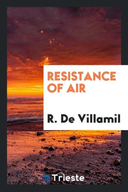 Książka Resistance of Air R. de Villamil